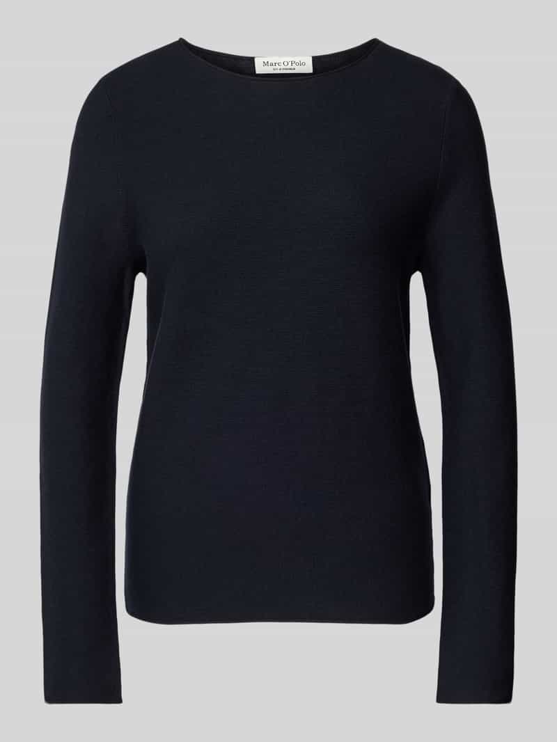 Marc O'Polo Regular fit gebreide pullover van zachte katoen