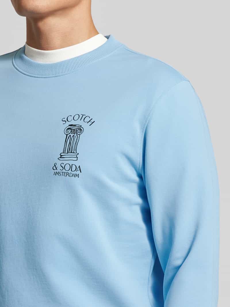 Scotch & Soda Sweatshirt met labelprint