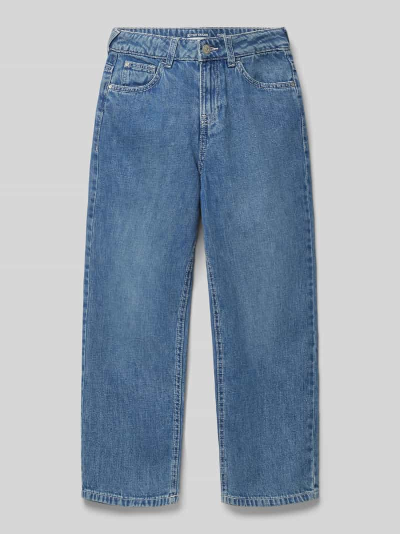 Tom Tailor Loose fit baggy jeans van puur katoen