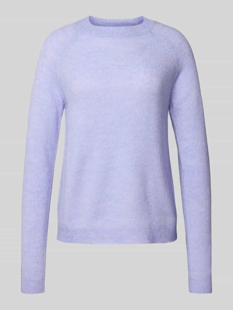 Pieces Regular fit coltrui met raglanmouwen model 'JULIANA'