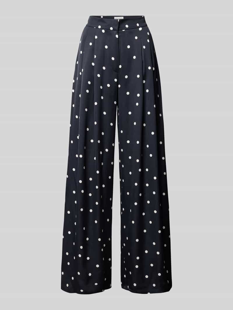 P&C* curated by GLAMOUR Wide leg stoffen broek met bandplooien