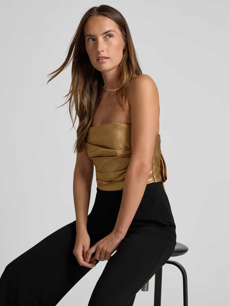 Lauren Ralph Lauren Jumpsuit van viscosemix in strapless design