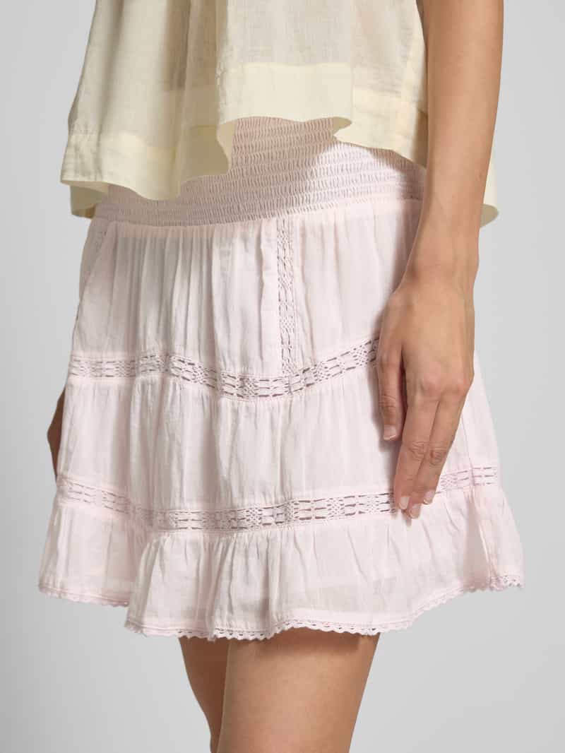 NEO NOIR Minirok met elastische band model 'Robby'