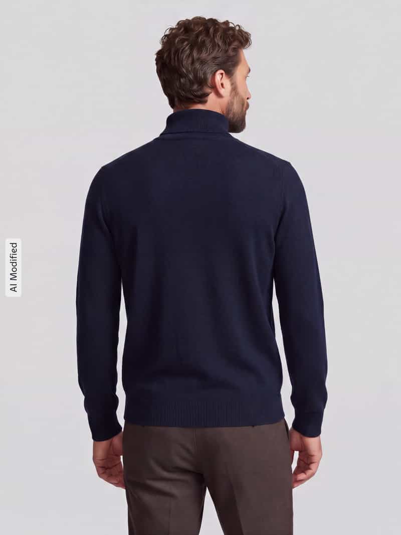 Jake*s Studio Men Regular fit coltrui van zuivere wol model 'MIKO'