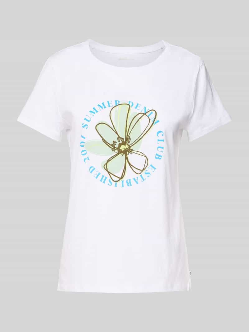 Tom Tailor Denim Regular fit T-shirt van puur katoen