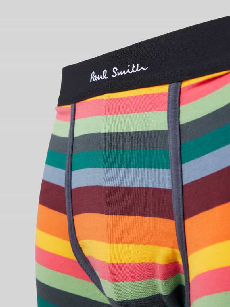 Paul Smith Boxershort met elastische band met logo in een set van 5 stuks
