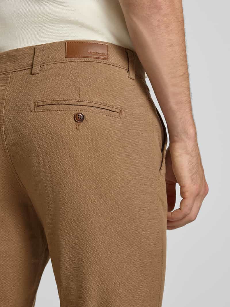 jack & jones Slim fit broek met steekzakken model 'MARCO'