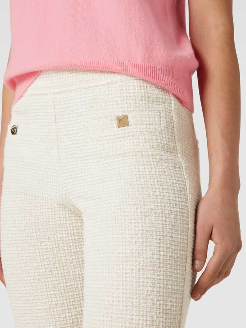 CAMBIO Stoffen broek met persplooien model 'FAITH'