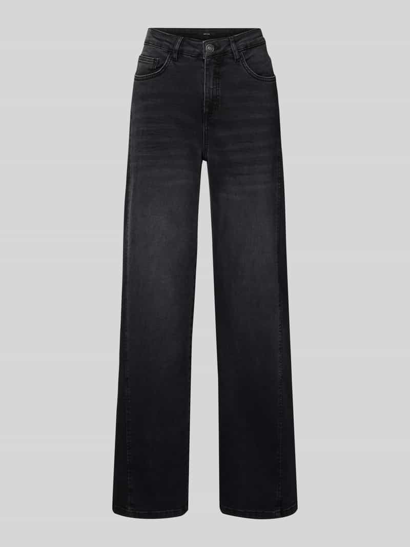 Opus Wide leg jeans met 5-pocketmodel model 'Miva'