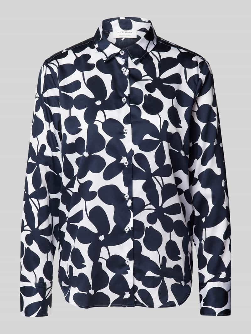 ETERNA COMFORT FIT Regular fit overhemdblouse met doorknoopsluiting