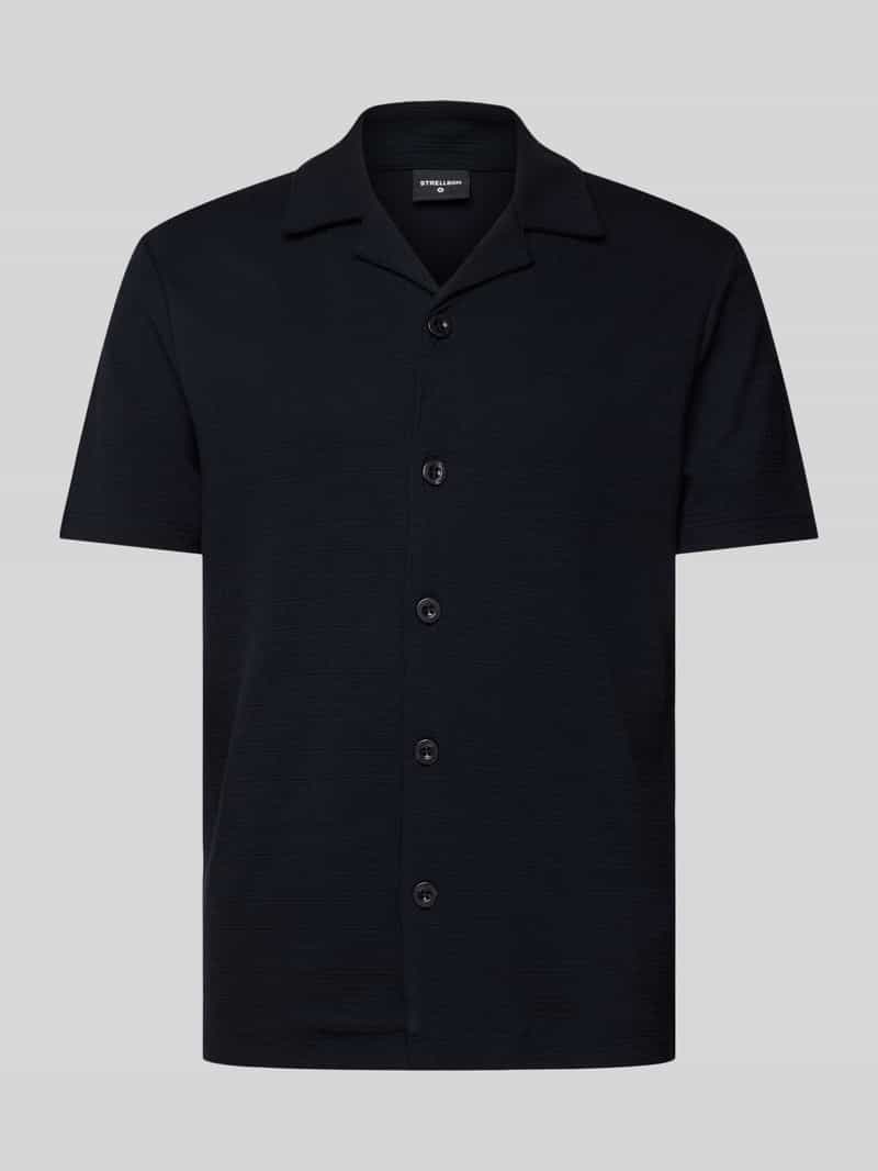 Strellson Regular fit vrijetijdsoverhemd met resortkraag model 'Filip'