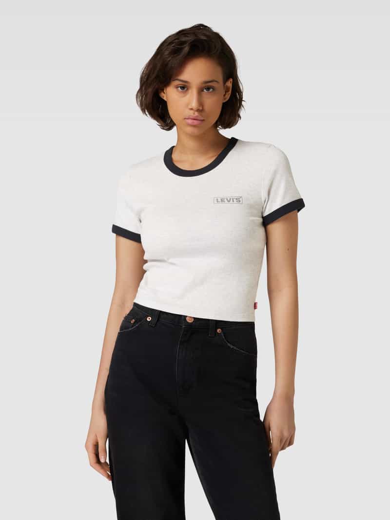 Kort T-shirt in gemêleerde look Levi's®