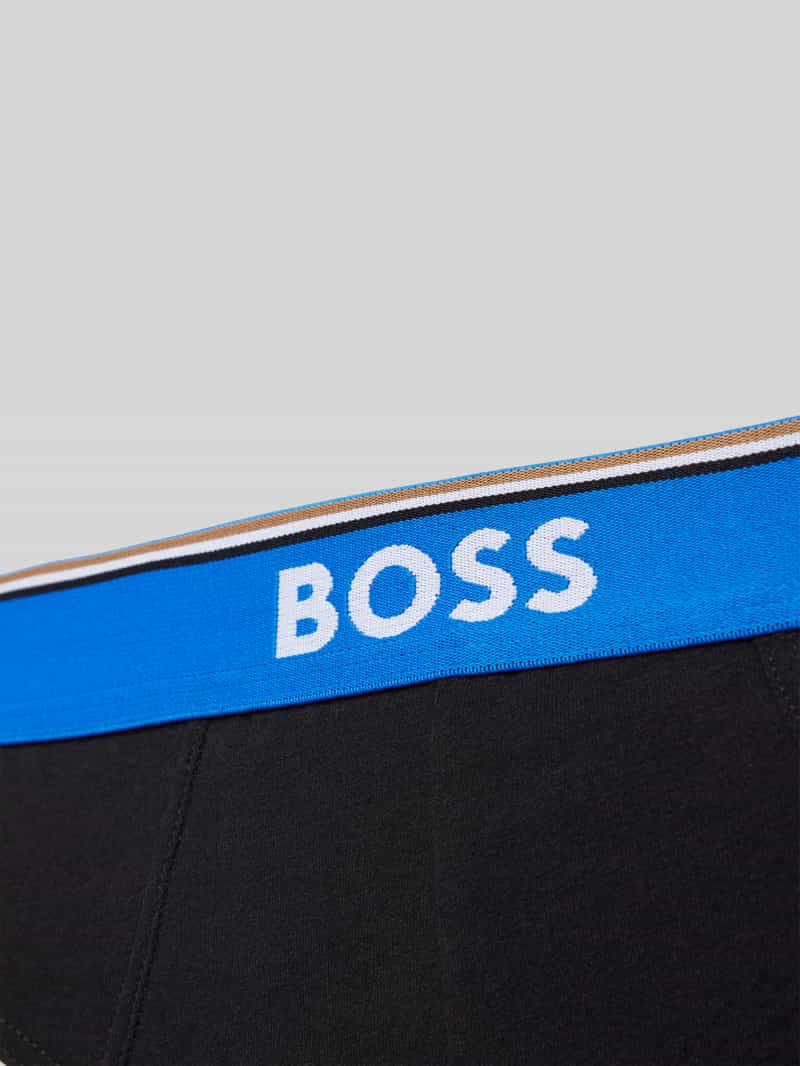 Boss Slip met elastische band met label in een set van 3 stuks model 'Power'