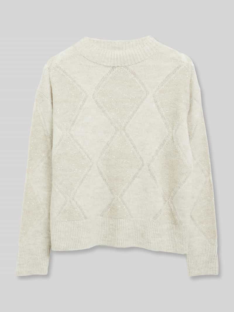 s.Oliver BLACK LABEL - Dames pull - Maat XS - Vrouwen - Creme - polyester