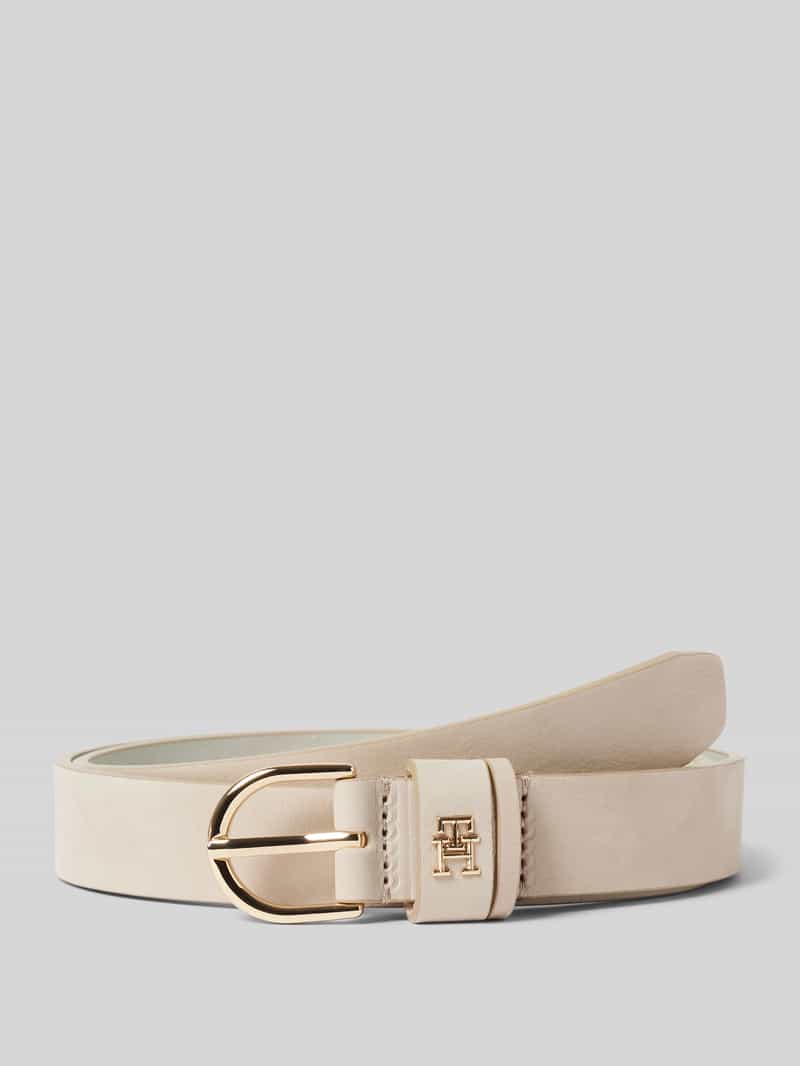 Tommy Hilfiger Leren riem met logo-applicatie