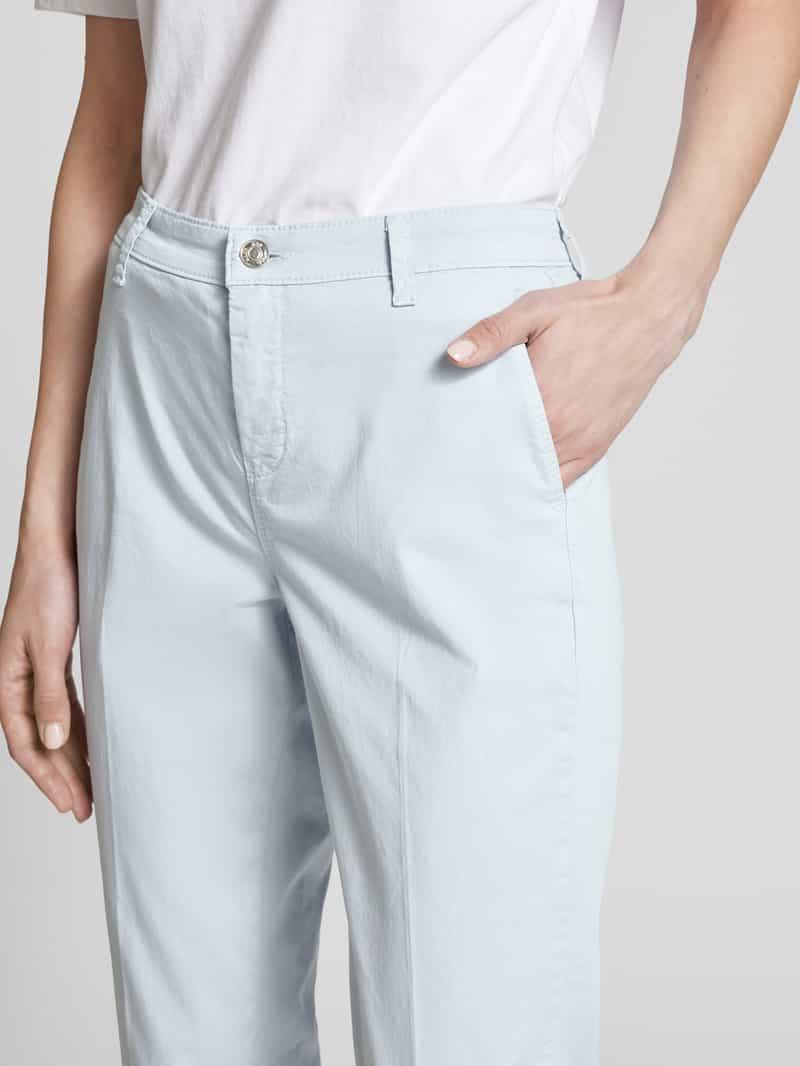 MAC Slim fit chino met verkort model 'TURN UP'