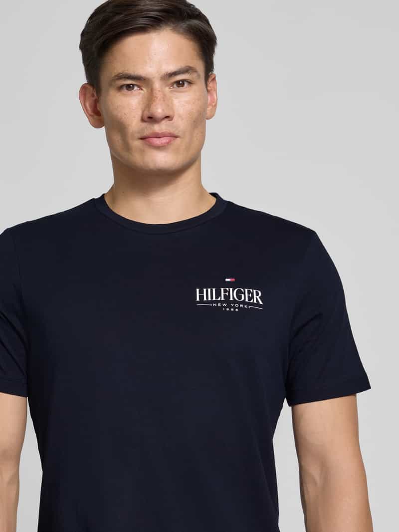 Tommy Hilfiger Regular fit T-shirt van puur katoen