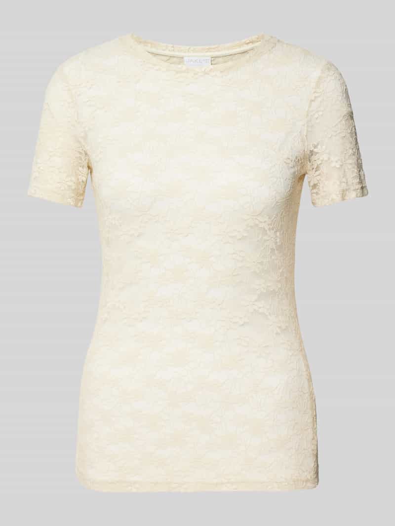 T-shirt met ronde hals