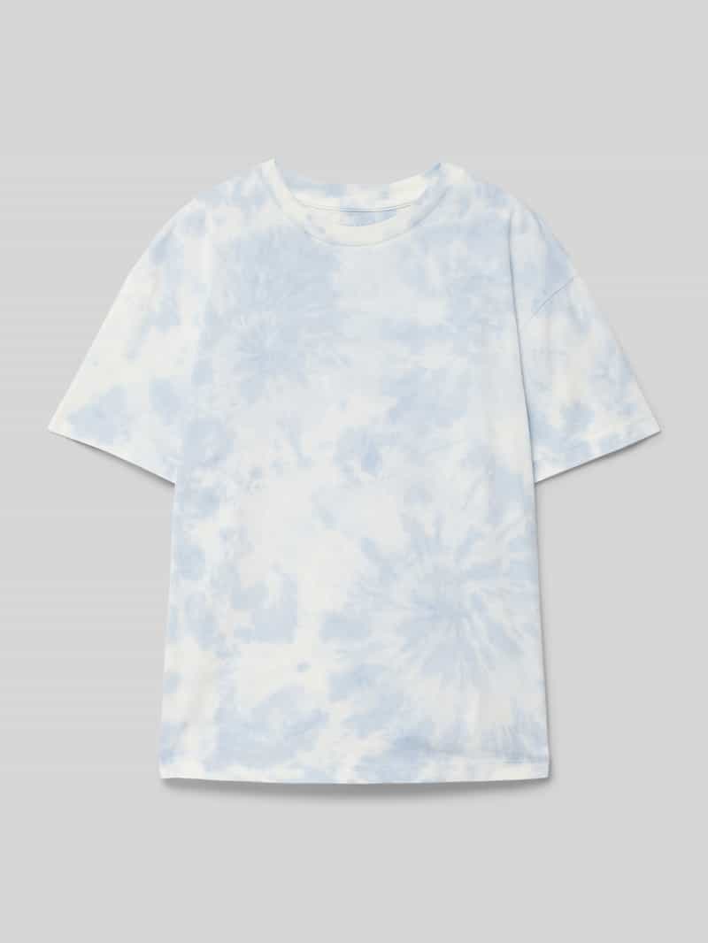 Tom Tailor Oversized T-shirt met batikmotief
