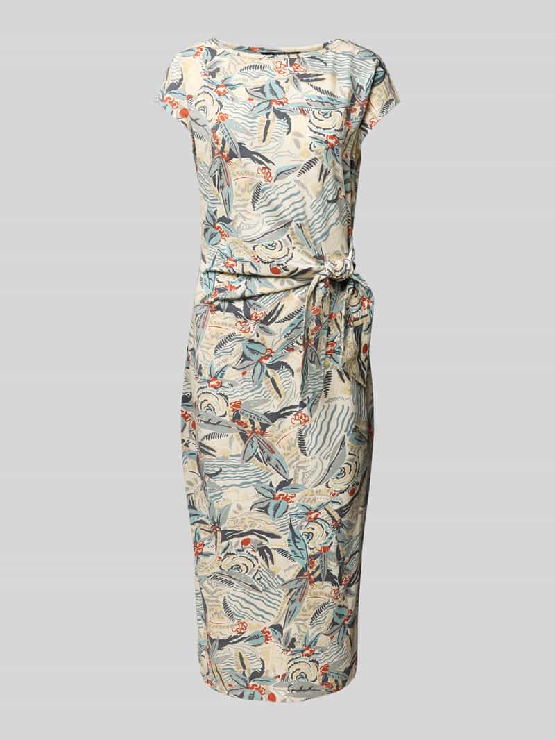 Lauren Ralph Lauren Knielange jurk met knoopdetail model 'DABRIA'