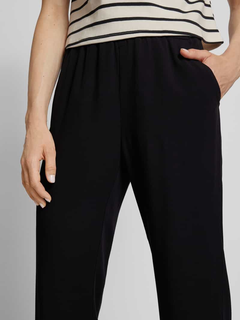 MAC Flared cut stoffen broek met elastische band model 'CHIARA'