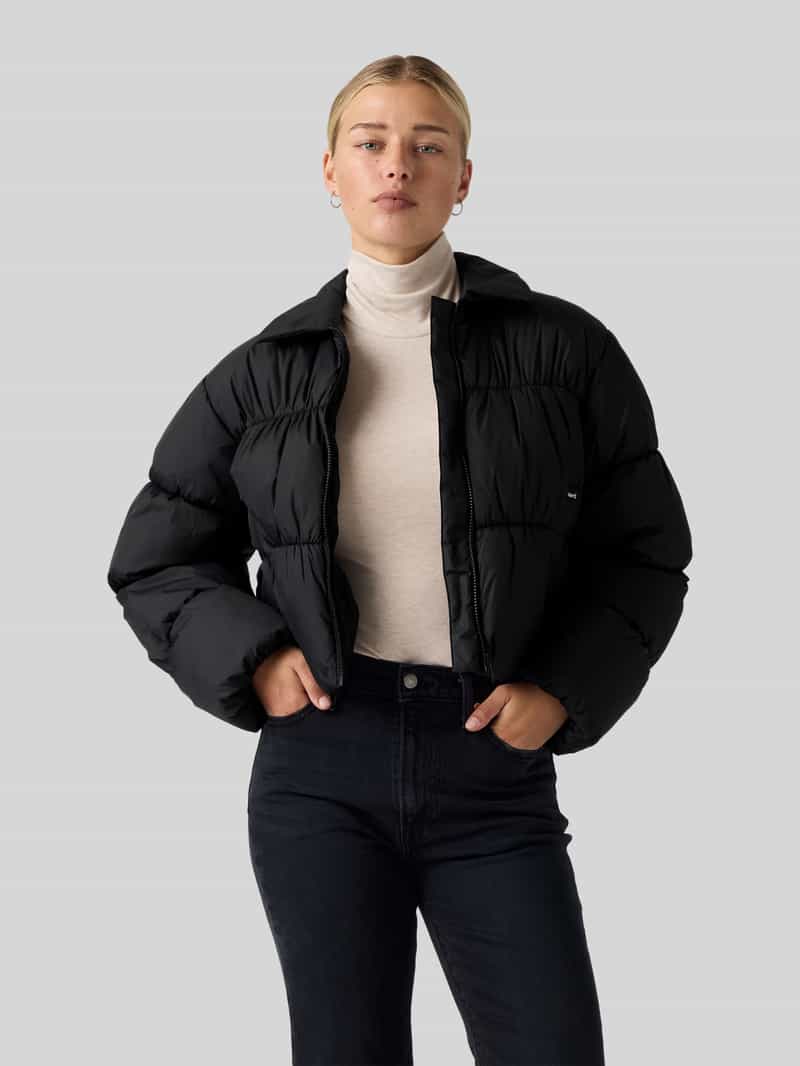 Levi's Regular fit gewatteerd jack met platte kraag model 'PRESLEY'