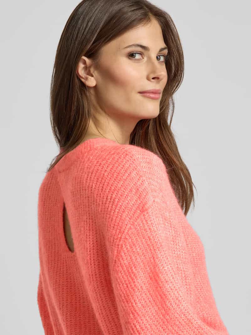 MSCH Copenhagen Gebreide pullover met 1 2-mouwen model 'Hila Hope'