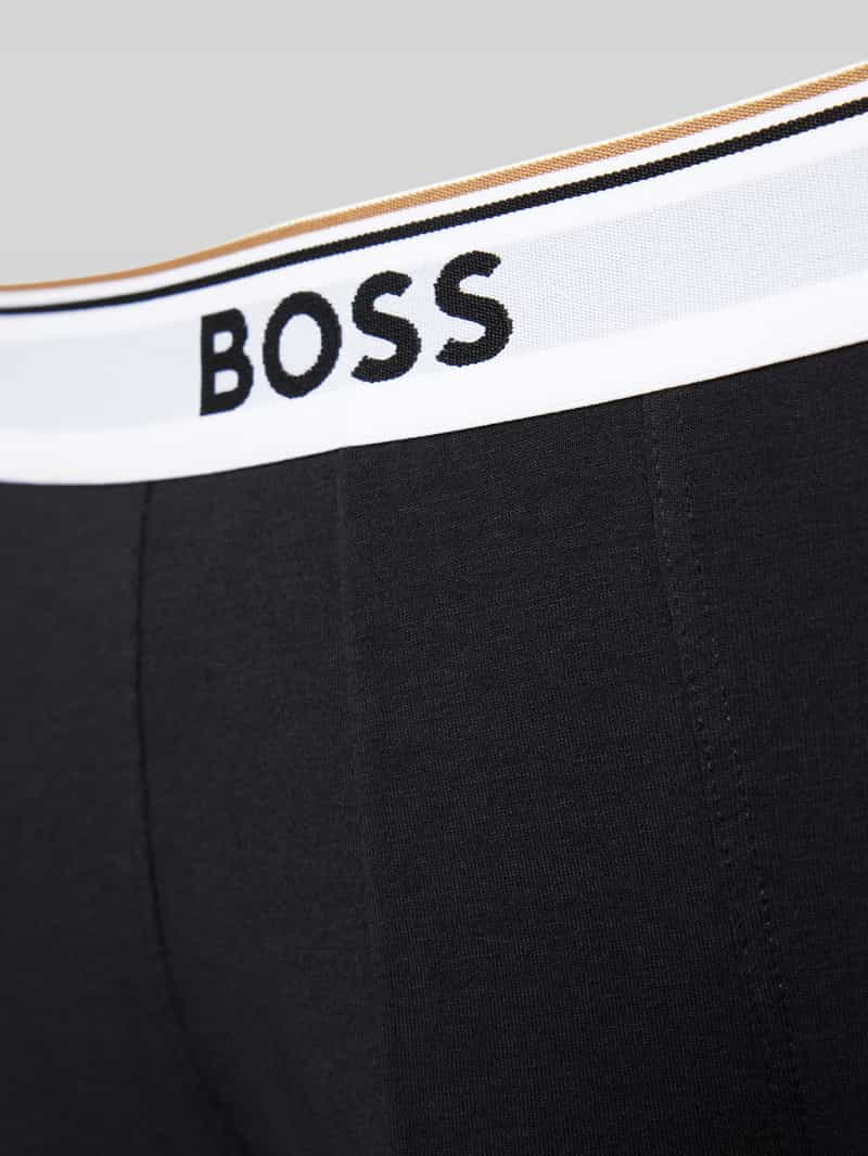 Boss Boxershort met elastische band met logo in een set van 3 stuks