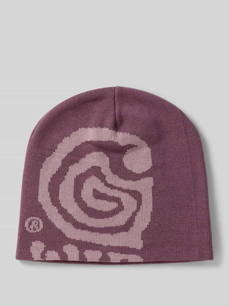 Carhartt Work In Progress Beanie met labelprint