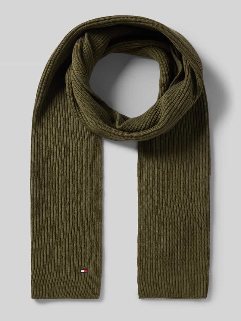 Tommy Hilfiger Sjaal van een mix van kasjmier en katoen