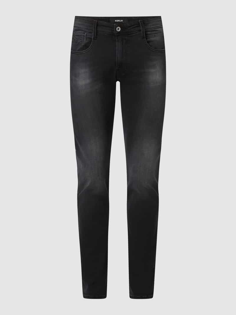 Replay Slim fit jeans met stretch, model 'Anbass'