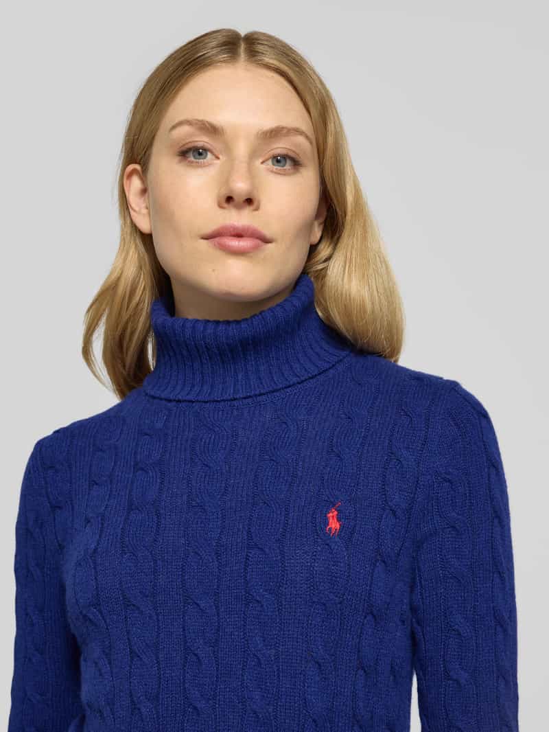Polo Ralph Lauren Gebreide pullover met labelstitching
