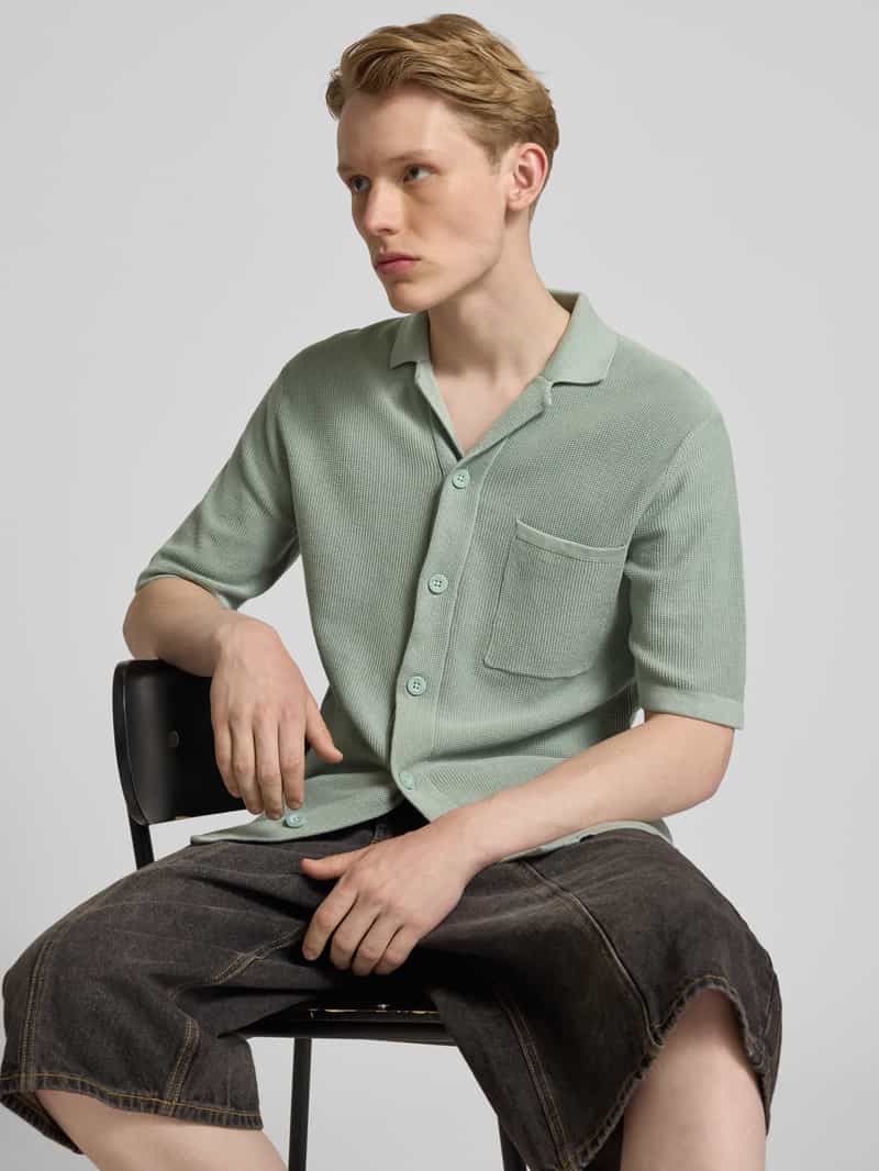 Only & Sons Regular fit vrijetijdsoverhemd met reverskraag model 'TONY'