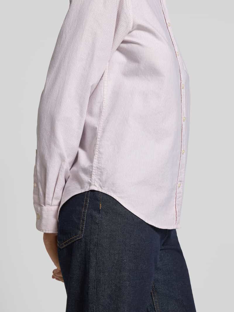 Gant Overhemdblouse met button-downkraag en sportmanchetten