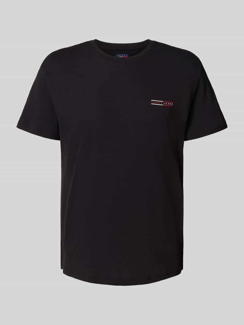 TOMMY JEANS Shirt met korte mouwen TJM REG GRAPHIC SLUB TEE EXT