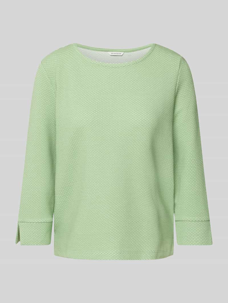 Tom Tailor Regular fit sweatshirt met 3 4-mouwen