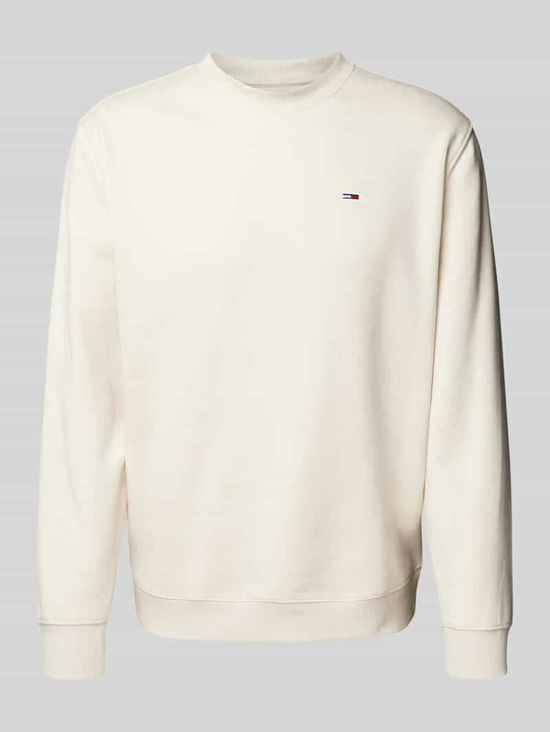 Tommy Jeans Regular fit sweatshirt met logobadge