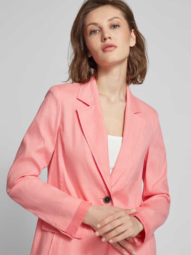 Marc Cain Blazer van linnenmix met klepzakken