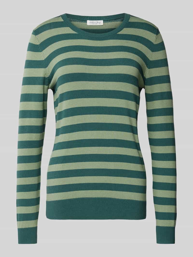 Christian Berg Woman Gebreide pullover met ronde hals