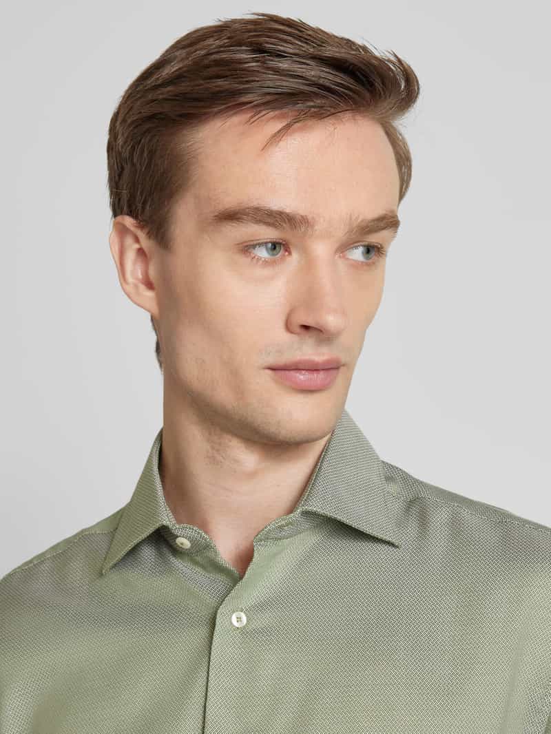 Eterna Modern fit zakelijk overhemd met borstzak