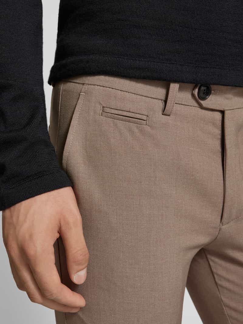 lindbergh Regular fit broek met paspelzak