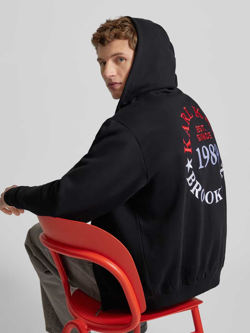 Karl Kani Sweatjack met extra brede schouders