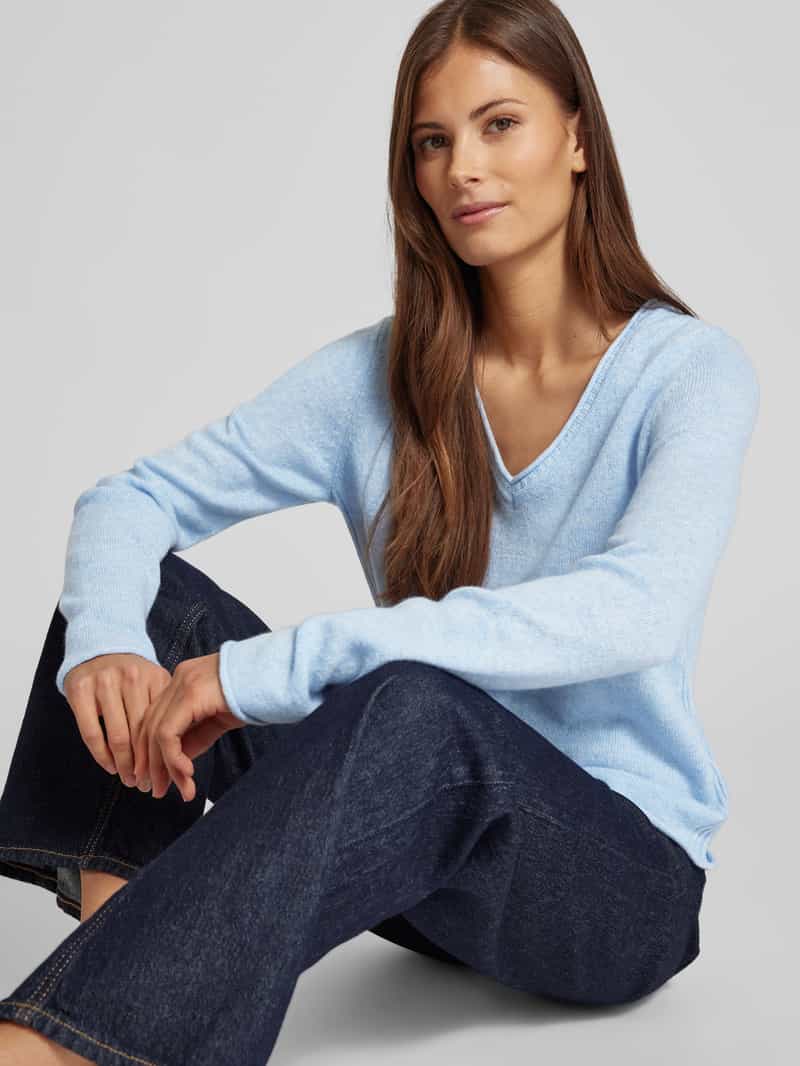 Tommy Hilfiger Wollen pullover met logostitching