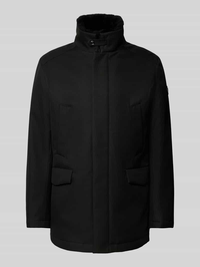 JOOP! Collection Lange jas met klepzakken model 'DARRY'