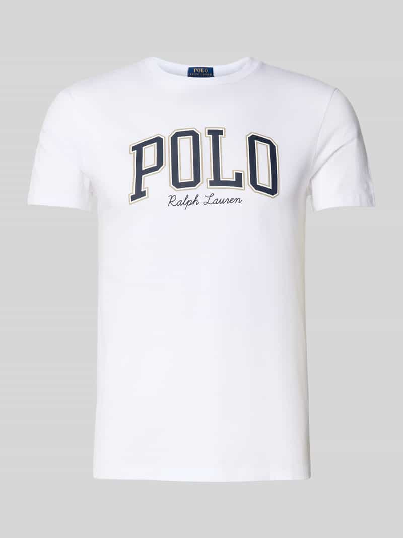 Polo Ralph Lauren Custom slim fit T-shirt met ronde hals