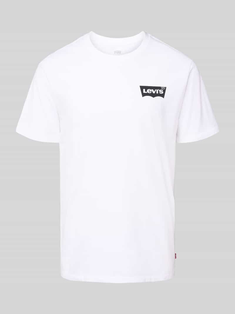 Levi's T-shirt met labelprint