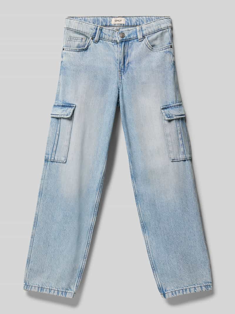 Only Straight fit jeans van puur katoen model 'HARMONY'