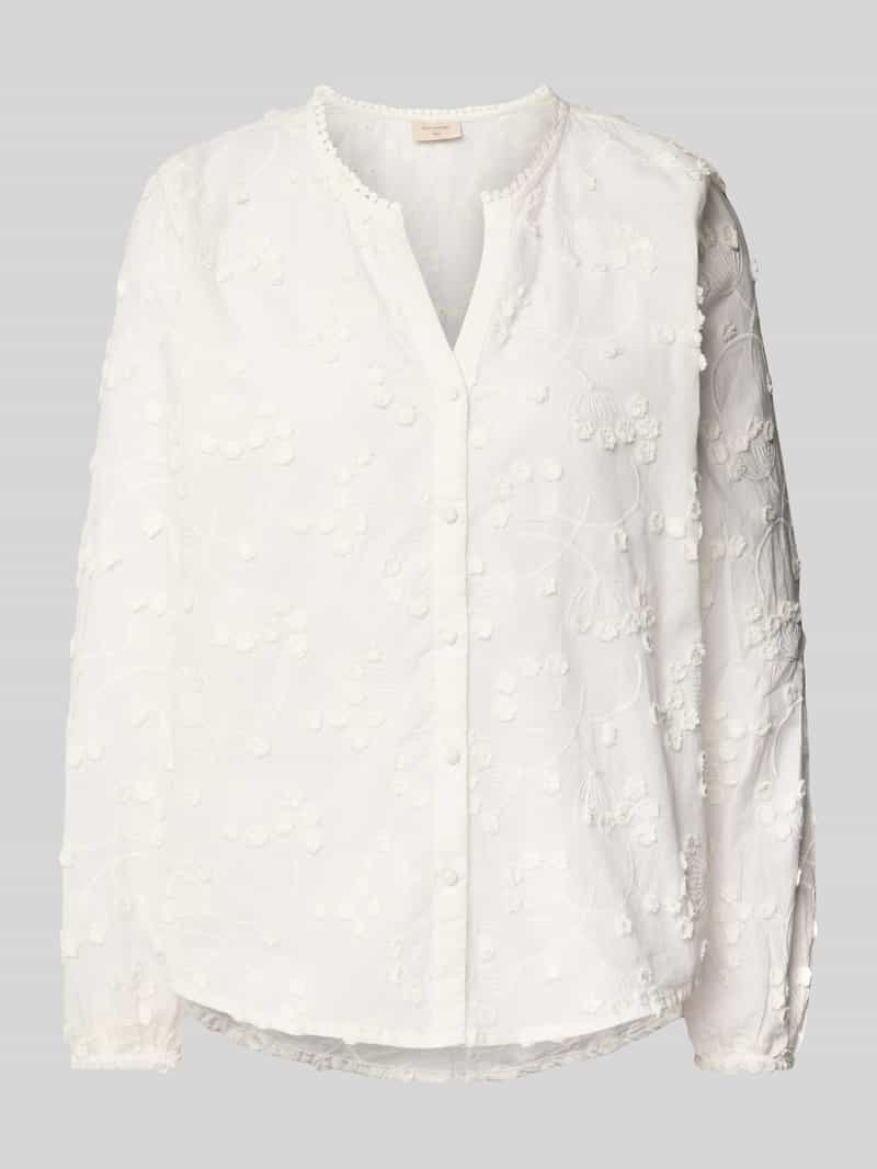 FREE QUENT Regular fit blouse met V-hals model 'Selia'