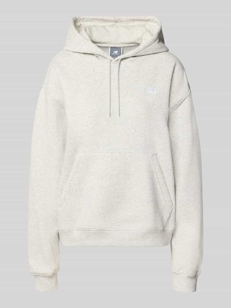 New Balance Regular fit hoodie van katoenmix