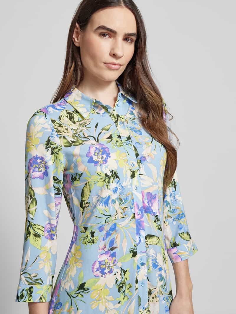 YAS Maxi-jurk met doorknoopsluiting model 'SAVANNA'